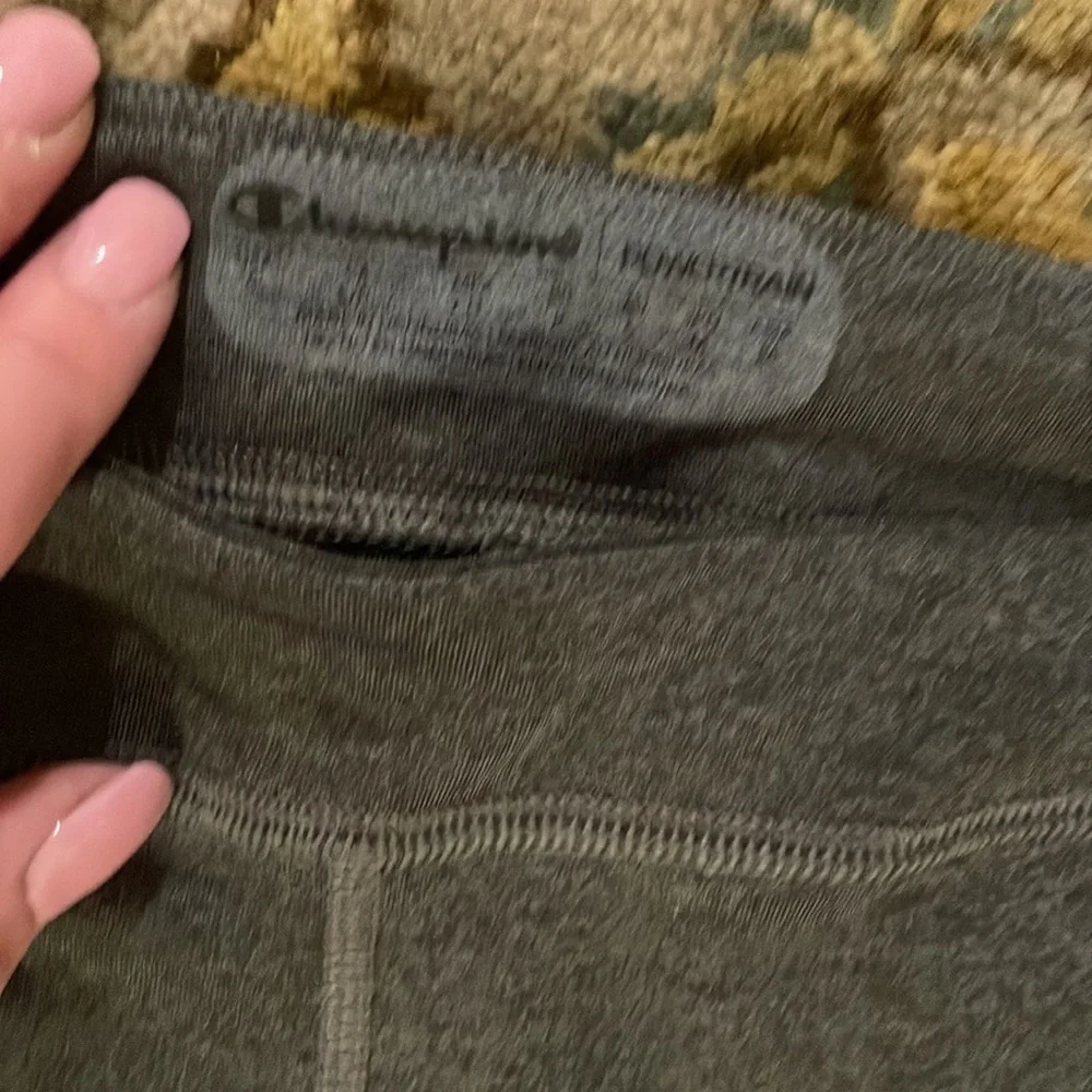 Champion power train leggings in gray . Size small.